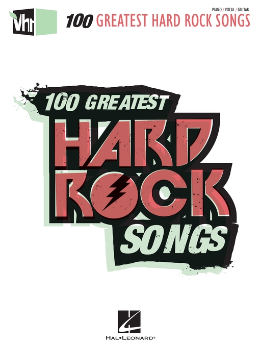 Cover image for VH1's 100 Greatest Hard Rock Songs (Songbook)